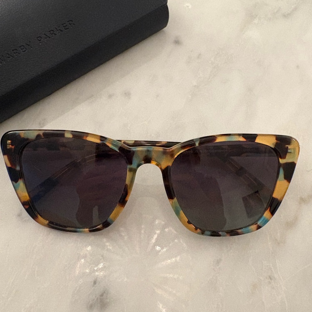 Warby Parker Tortoise Sunglasses with Case